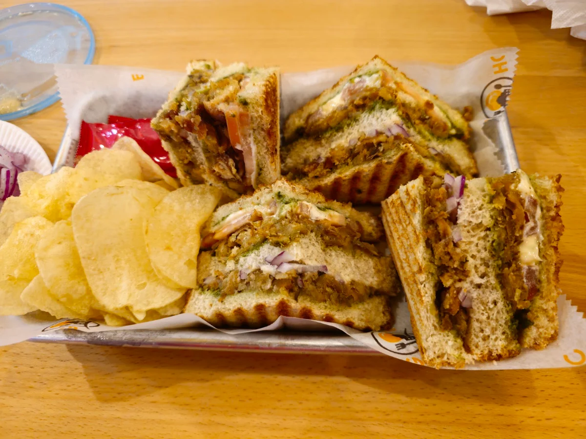 Samosa Sandwich
