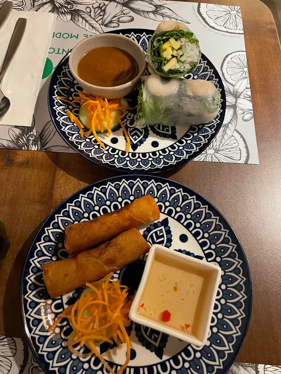 Rouleau Printemps Végétalien Vegan Spring Roll Gỏi Cuốn Chay