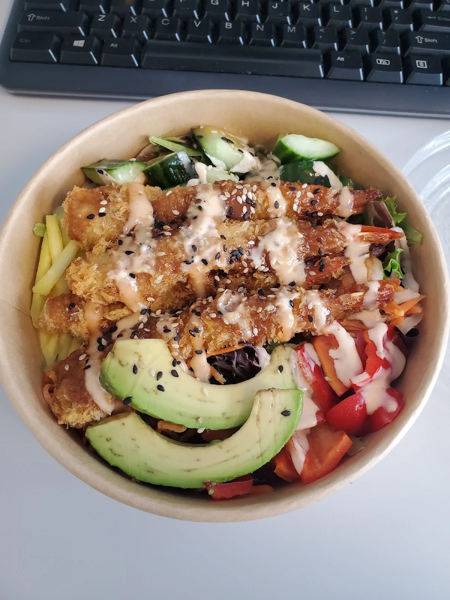 Shrimp Tempura Poke Bowl