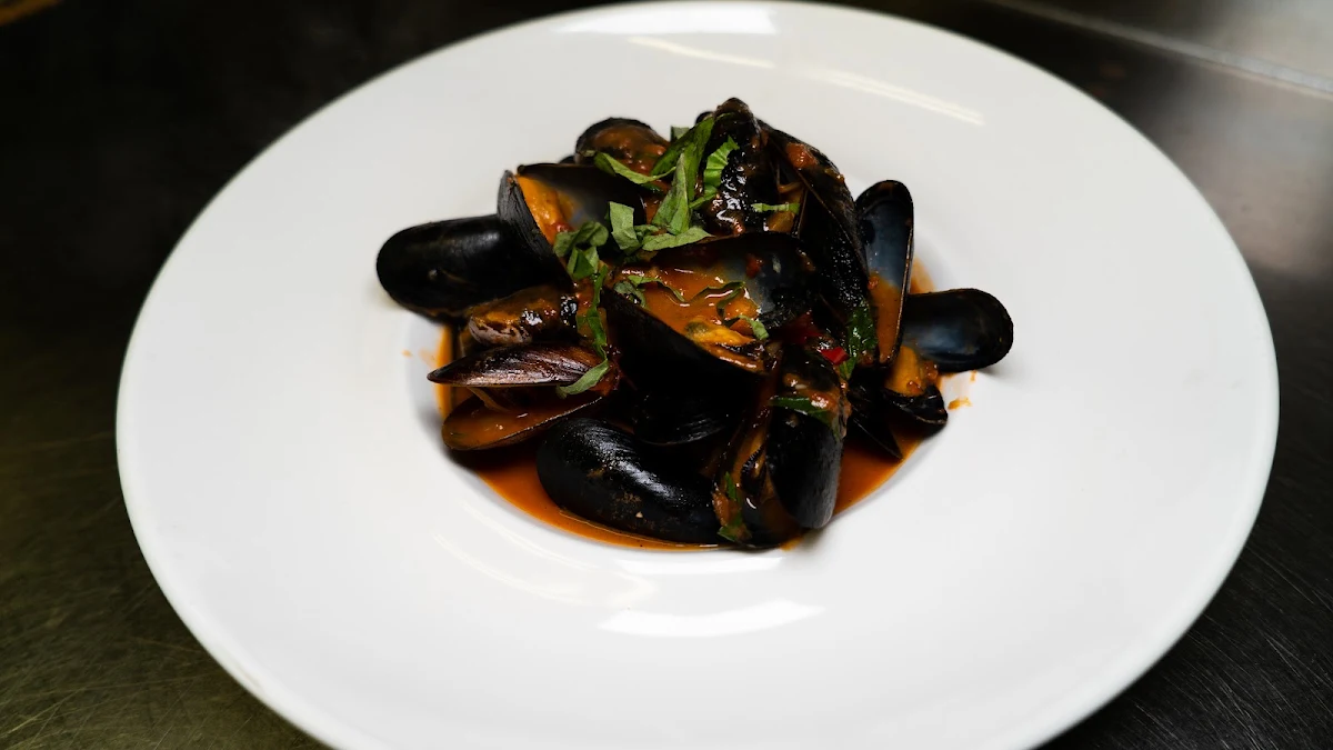 Steamed Mussels