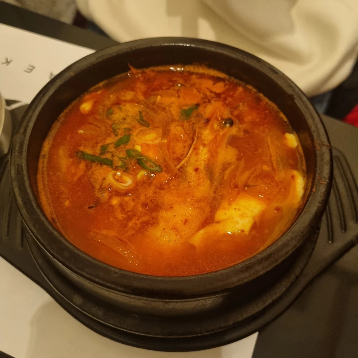 Spicy Soft Tofu Stew