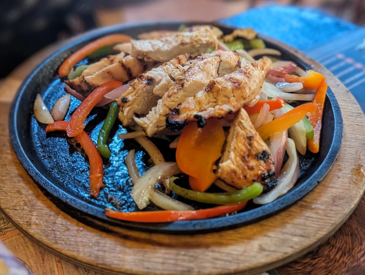 BBQ Chicken Fajitas