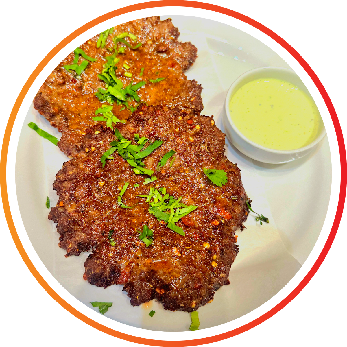 Beef Chapli Kabab
