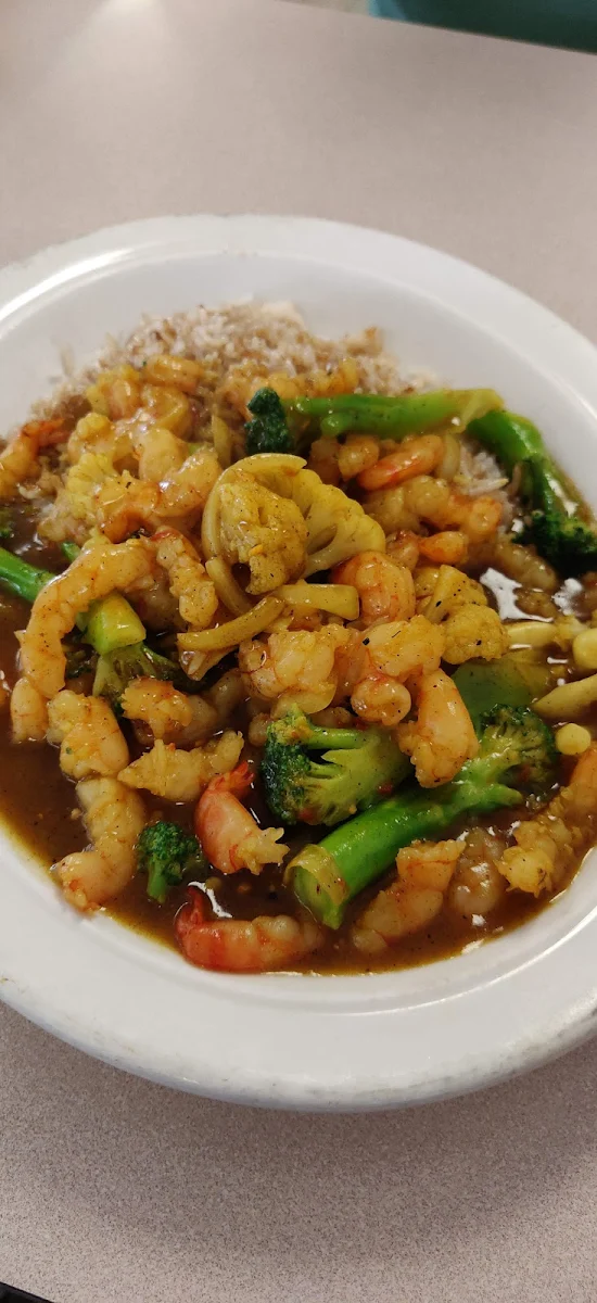 Curry Shrimp Fried Rice