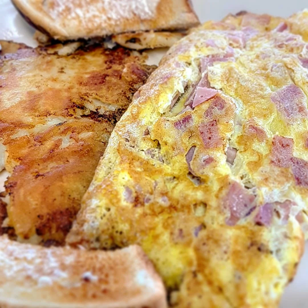 Ham and Cheese Omelette