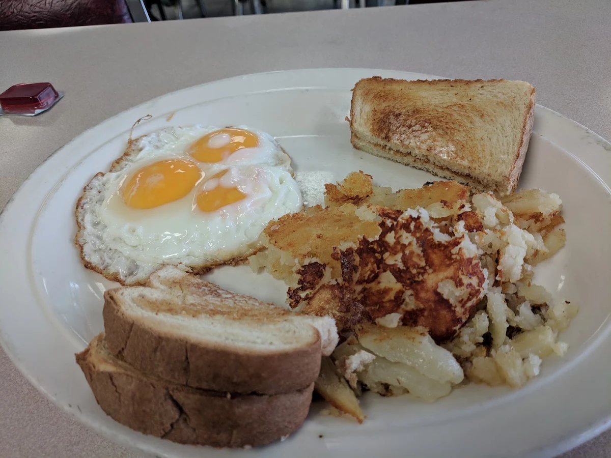 Toasted Ham or Bacon & Egg
