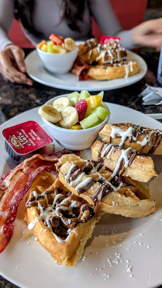 Breakfast - French Toast Pancakes & Belgian Waffles
