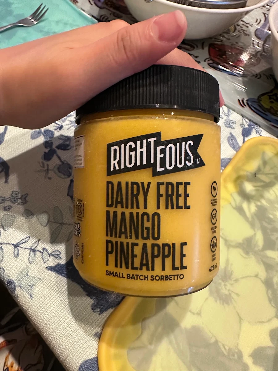 Mango Pineapple Sorbetto