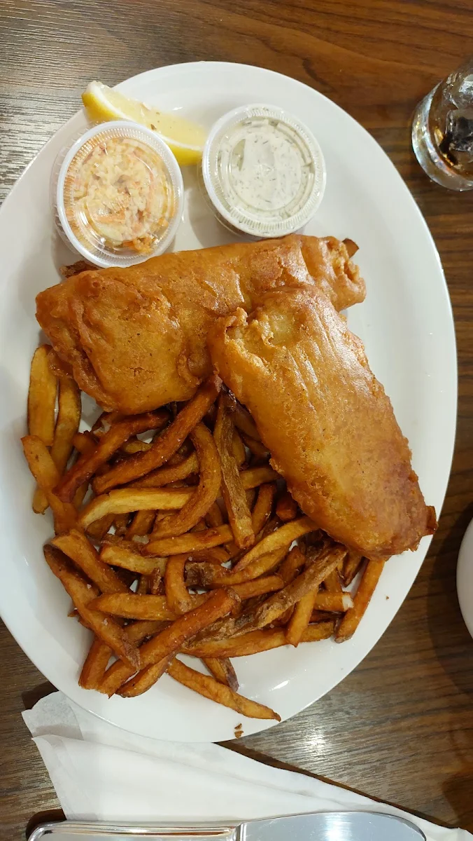Fish and Chips English Style