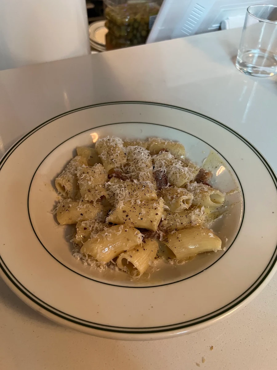 Rigatoni Carbonara