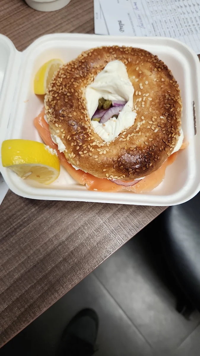Smoked Salmon Sandwich