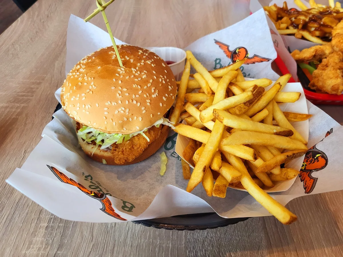 Classic Crispy Chicken Burger