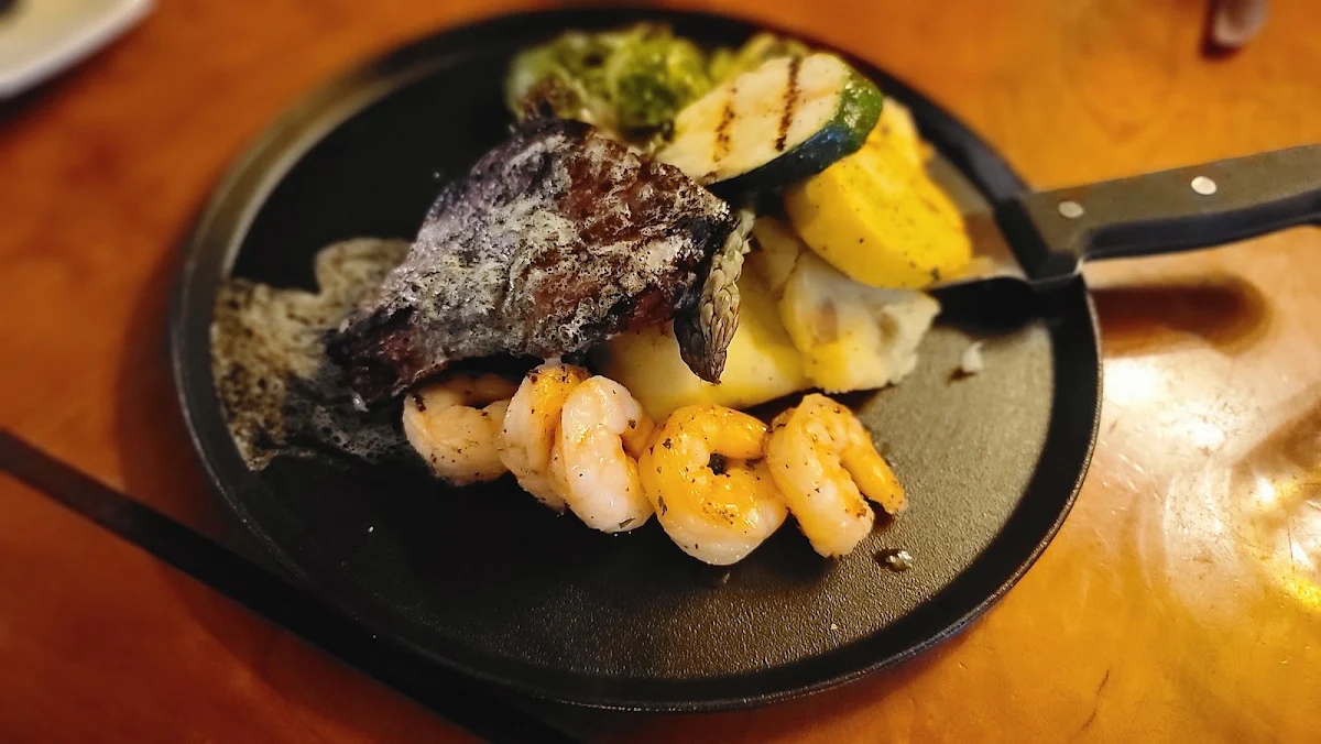 Grilled Sirloin Neptune