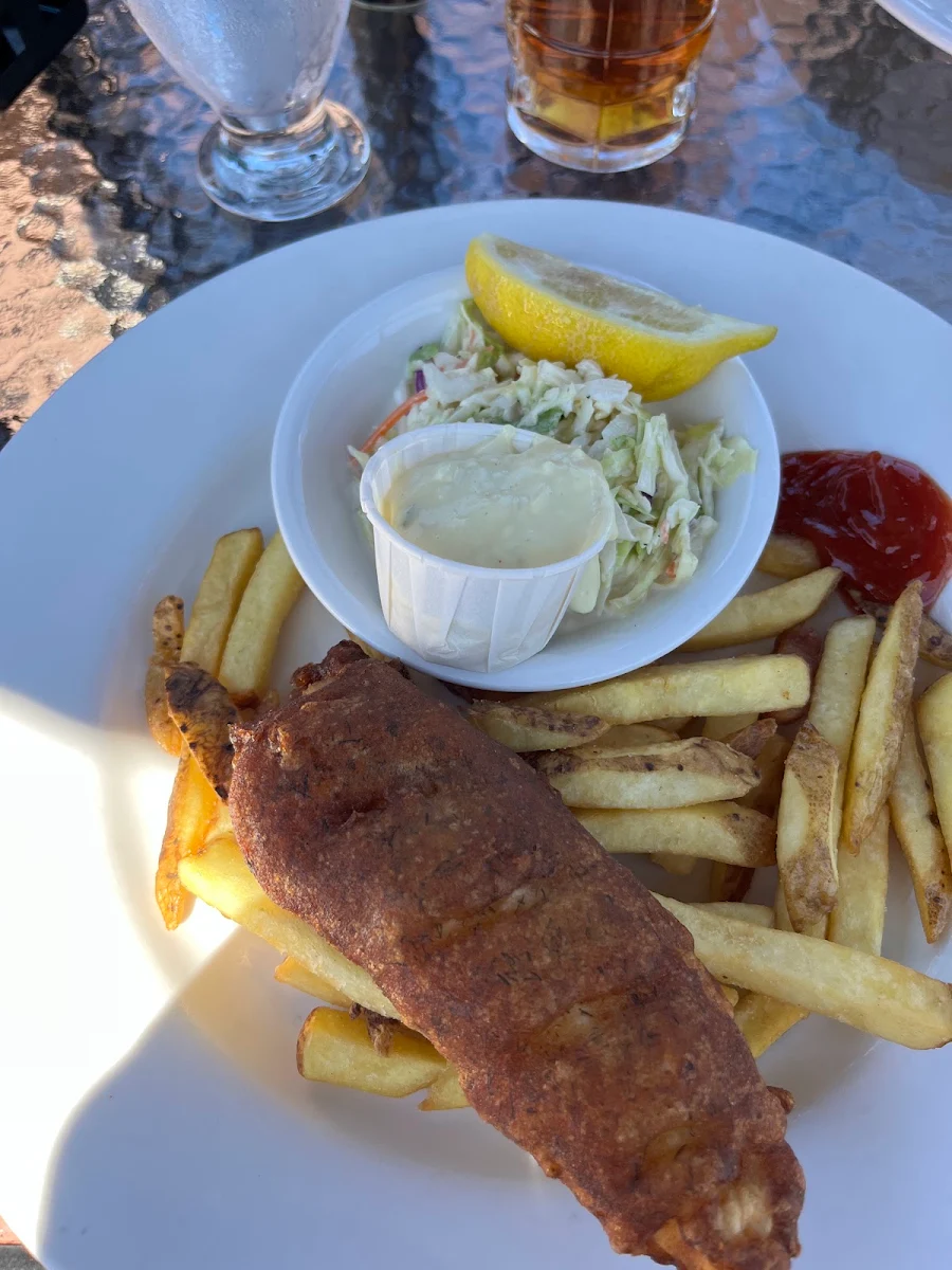 Fish and Chips & Salad