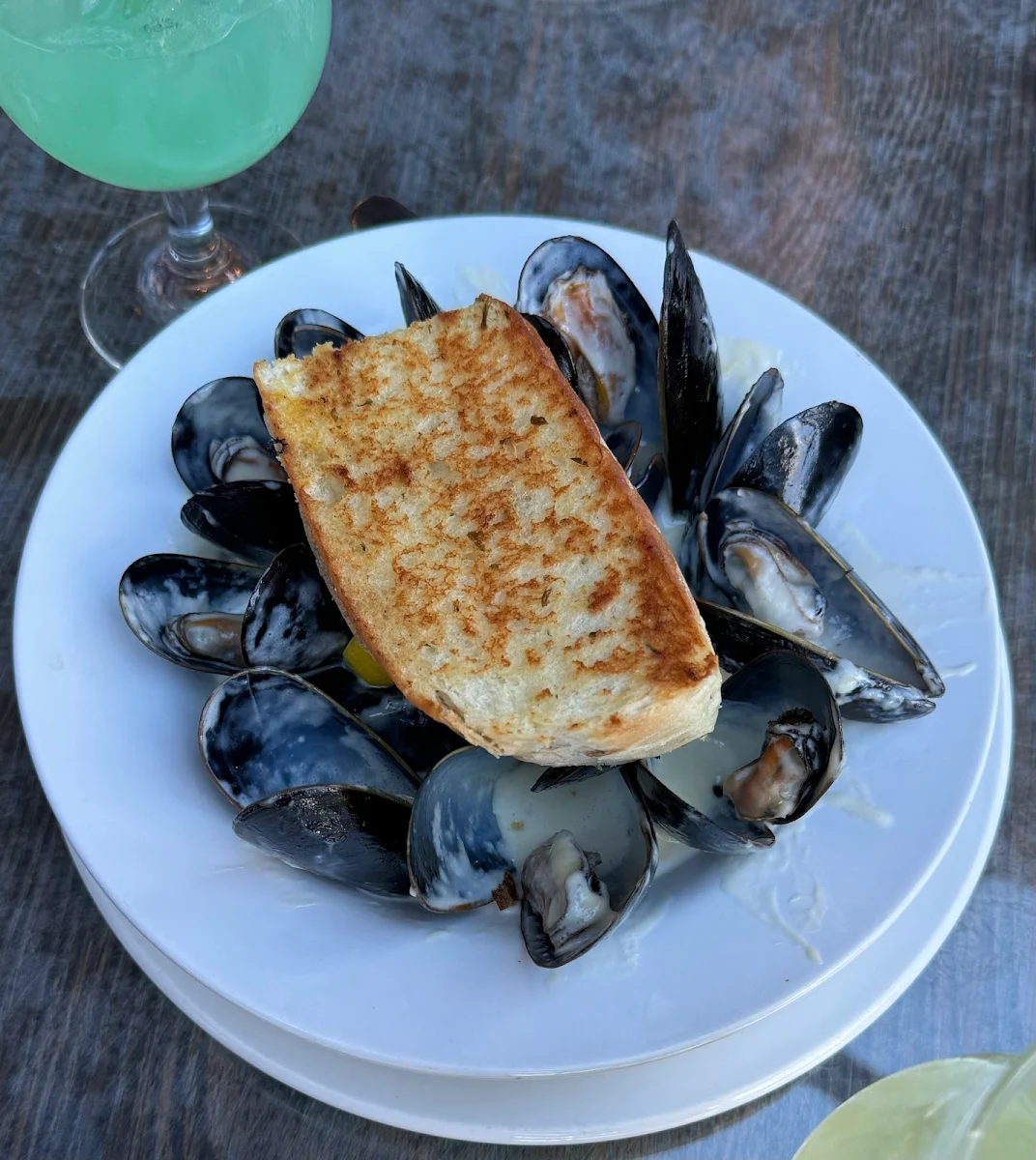 Steamed Mussels