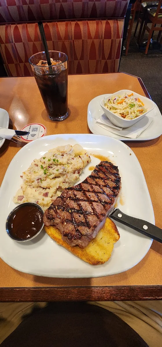Steak and Mashed Potatoes