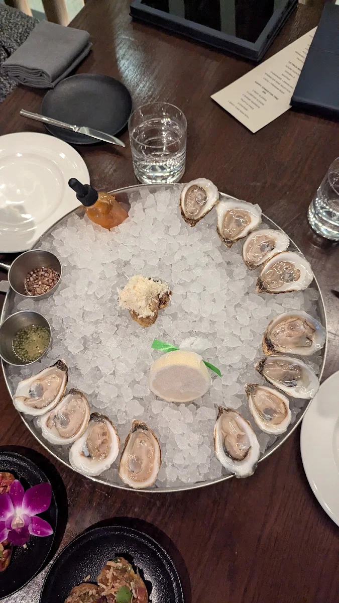 Oyster, Blue Bovine Steak + Sushi House