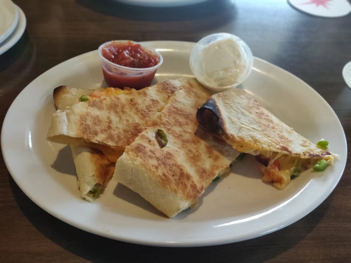 Veg and Cheese Quesadilla