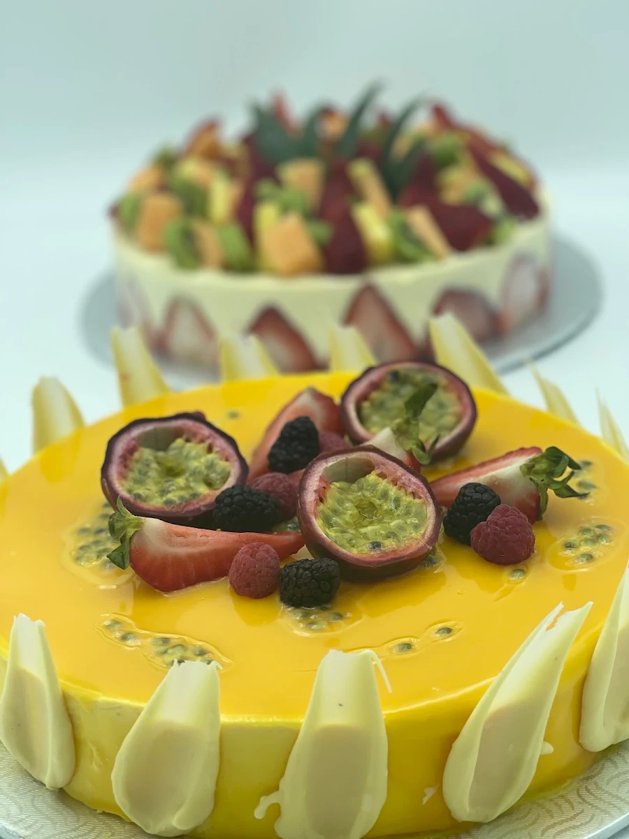 Gâteau Passion-citron Passion Fruit Lemon Cake