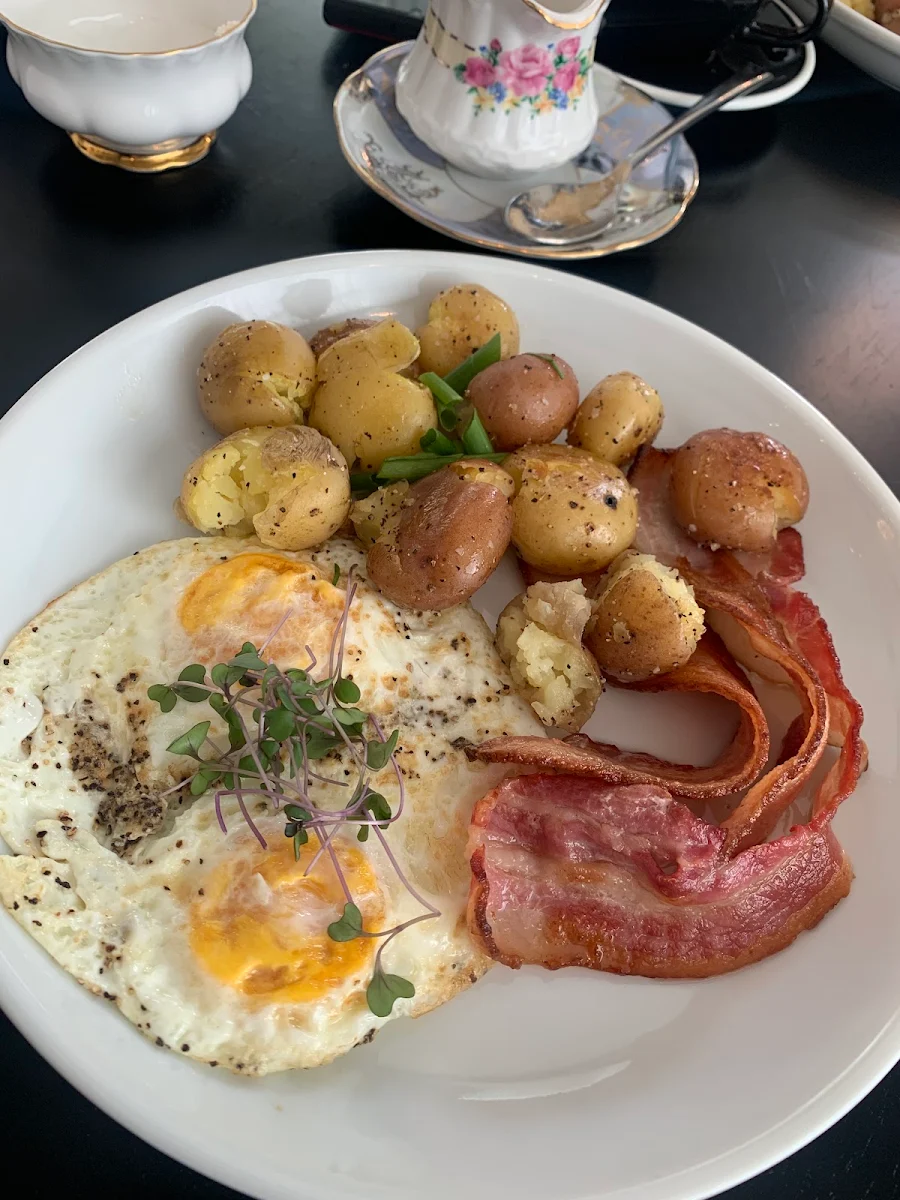 Pick 3 Eggs Hash Browns and Bacon