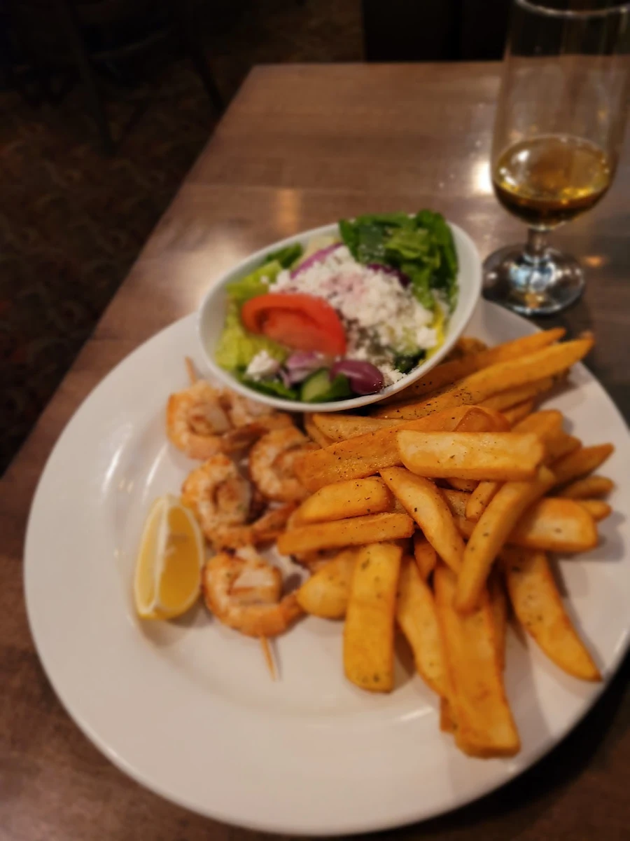 Shrimp Souvlaki