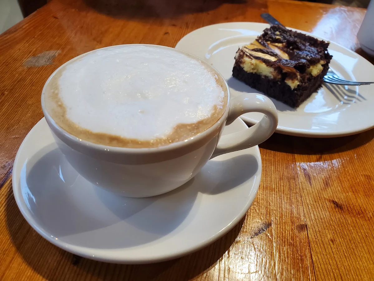 Cappucino and Cream Cheese Brownie