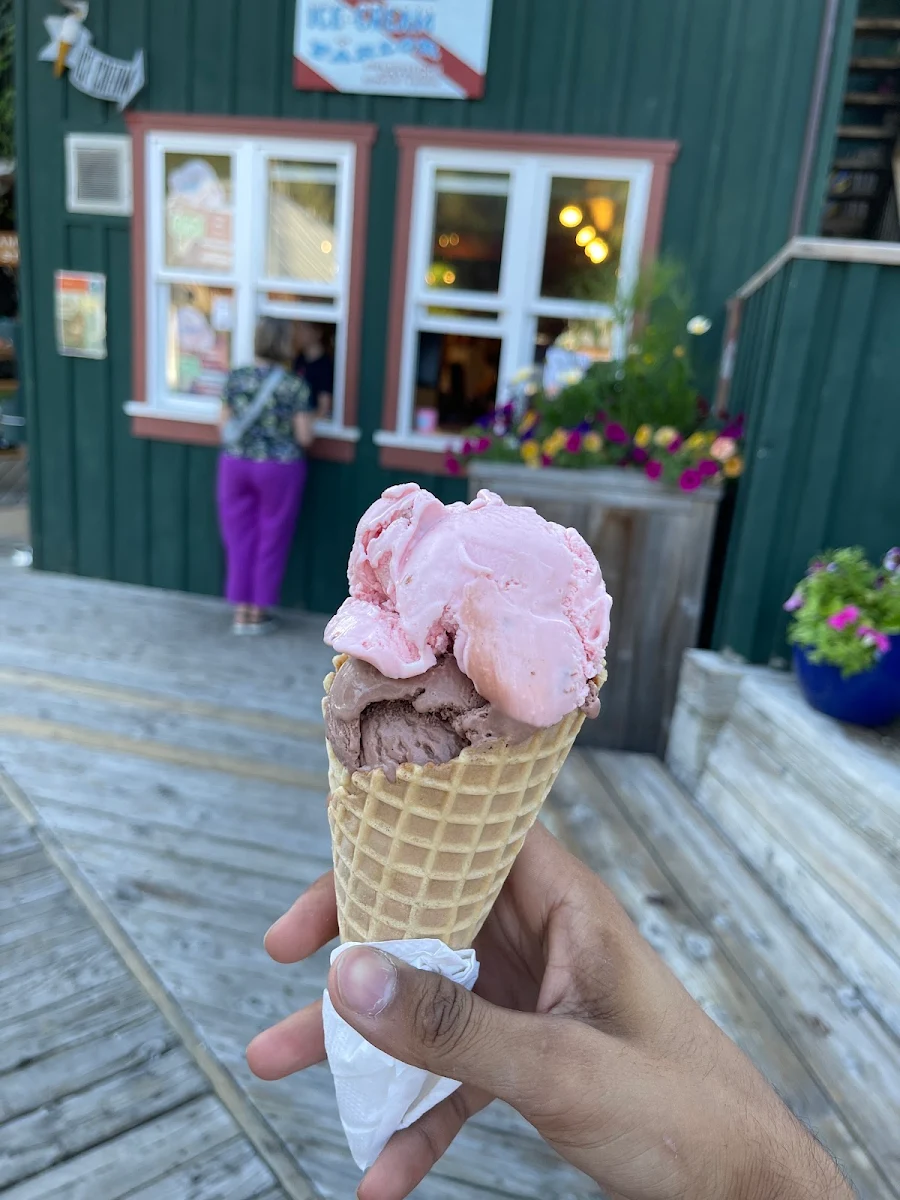 Chocolate Strawberry Ice Cream