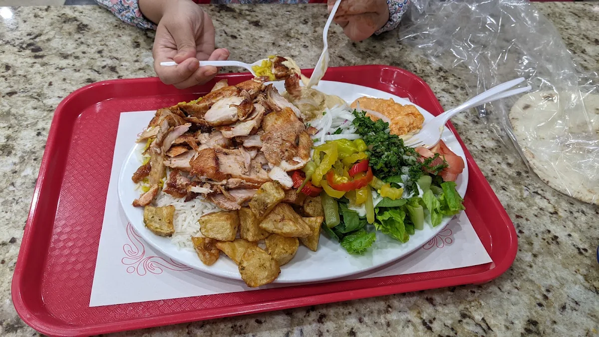Chicken Shawarma Plate