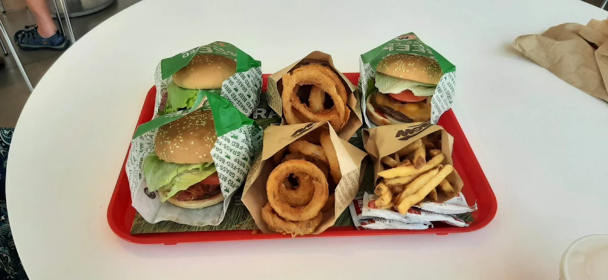 Teen Burger Combo with Onion Rings