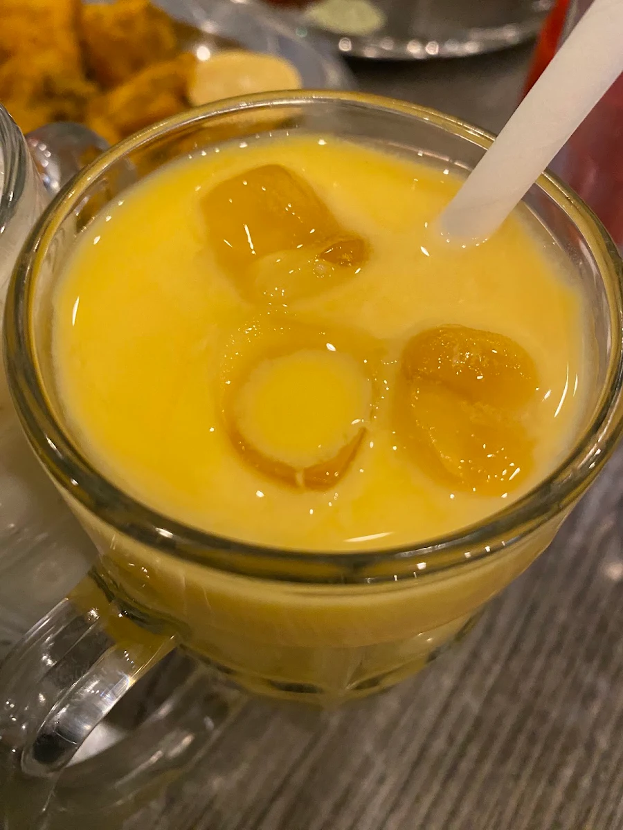 Lait Frappé A la Mangue