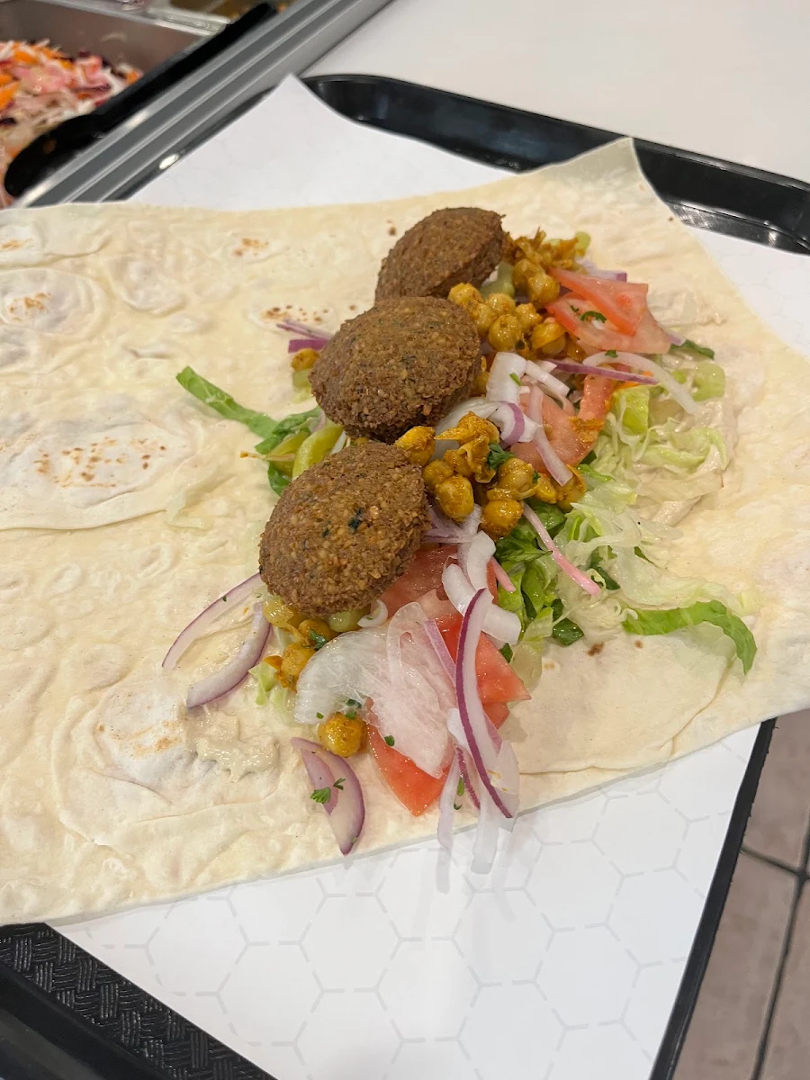 Deal Falafel Veggie Wrap