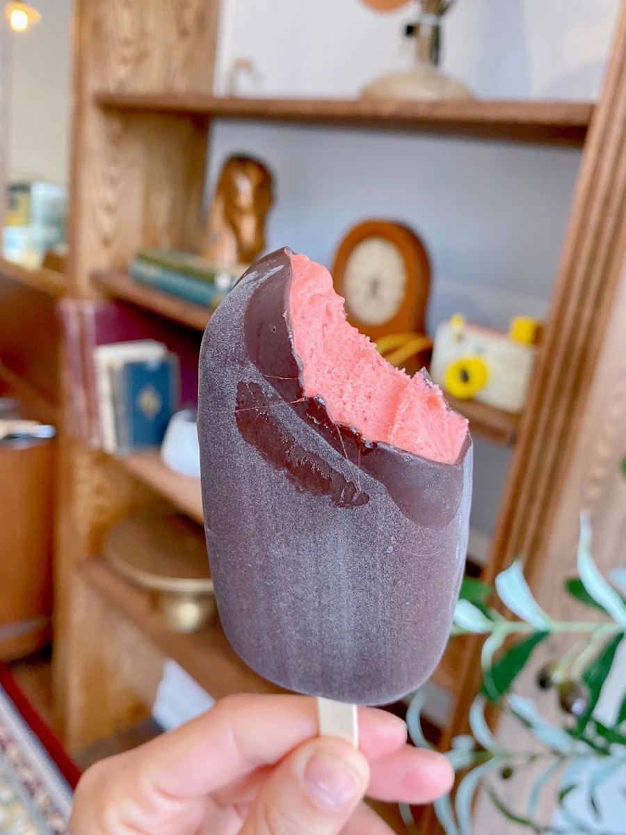 Strawberry Gelato & Dark Chocolate Vegan Gluten Free