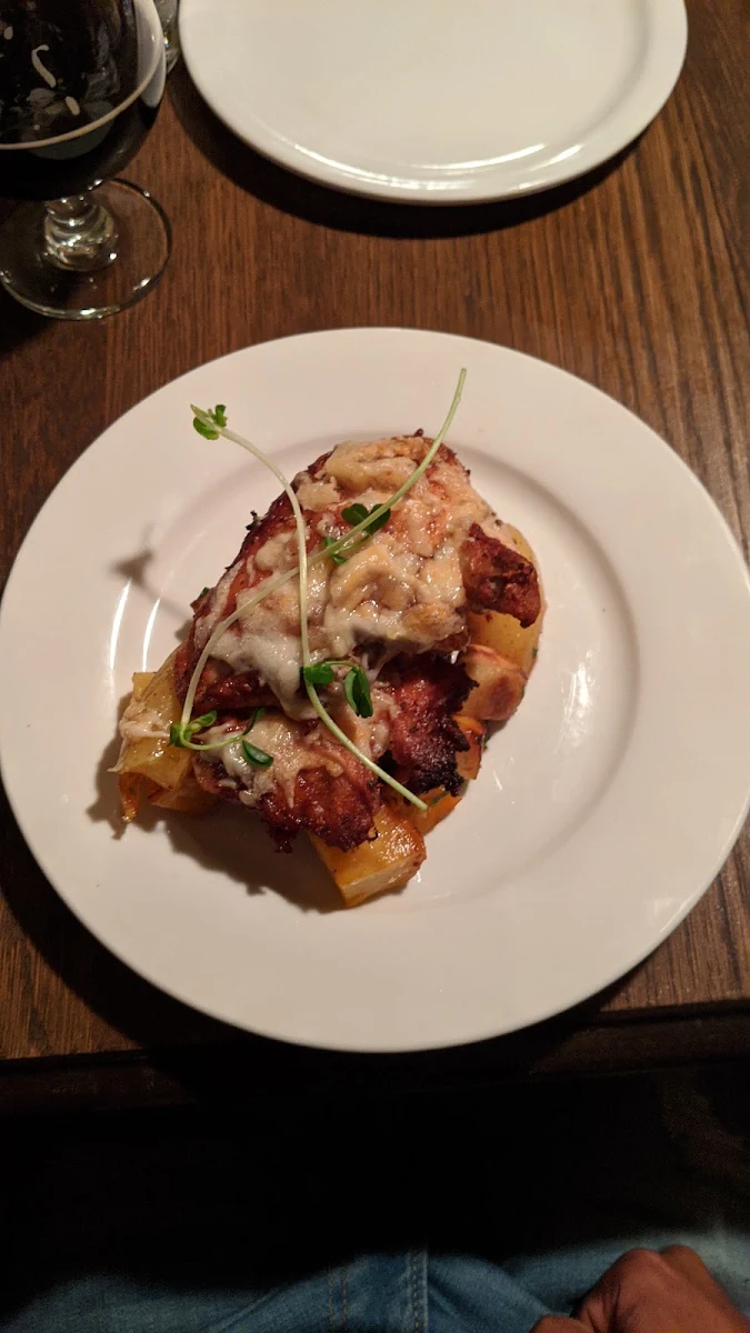 Cider Braised Rabbit & 14 Arpents on Toast