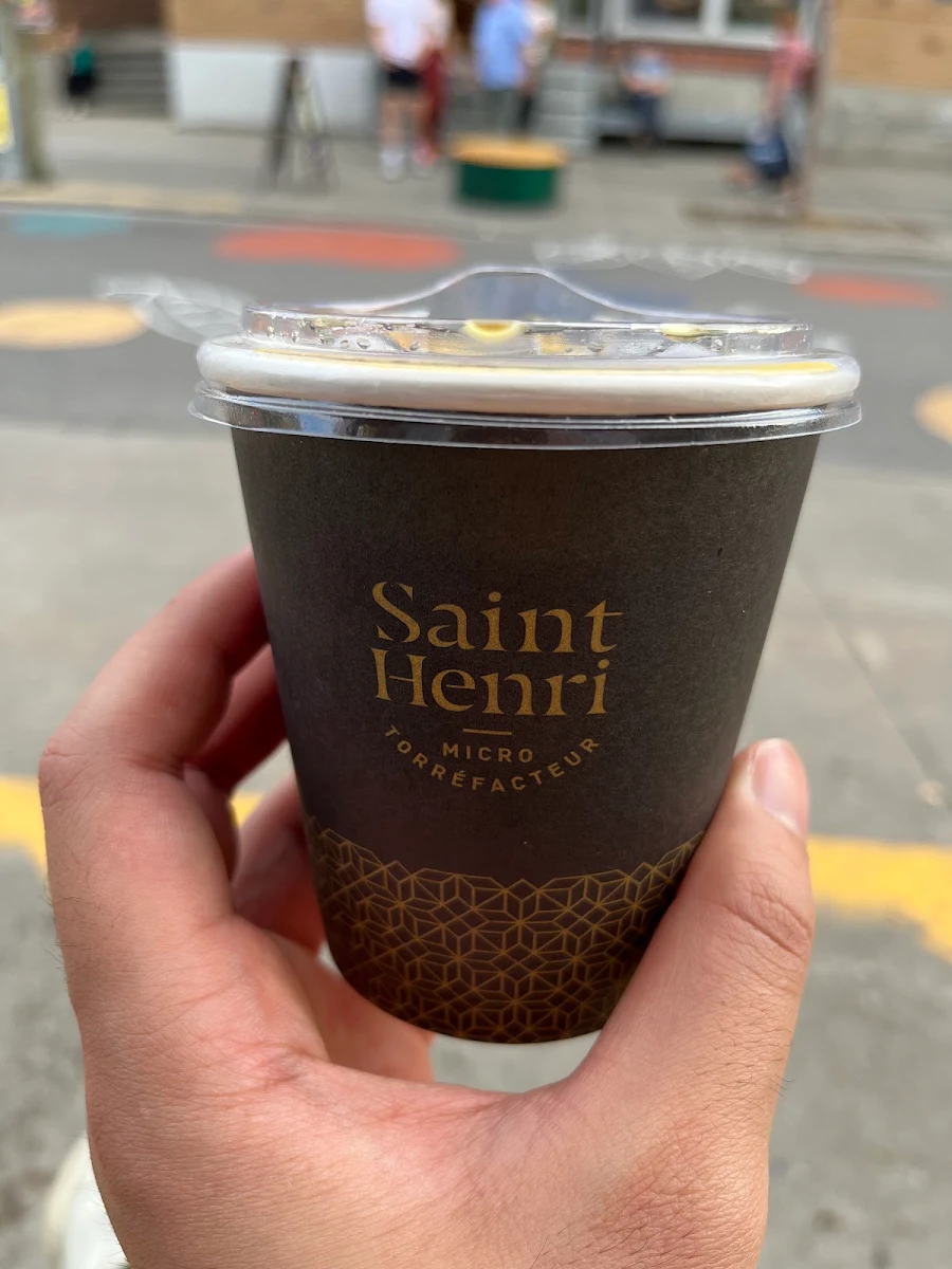 Iced Coffee, Café Saint-Henri (Marché Jean-Talon)