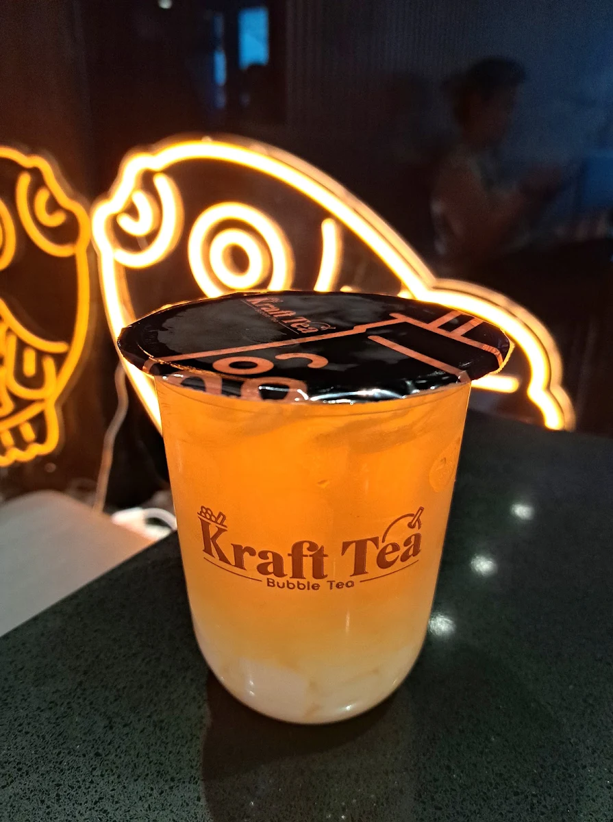 Green Tea with Lychee Jelly
