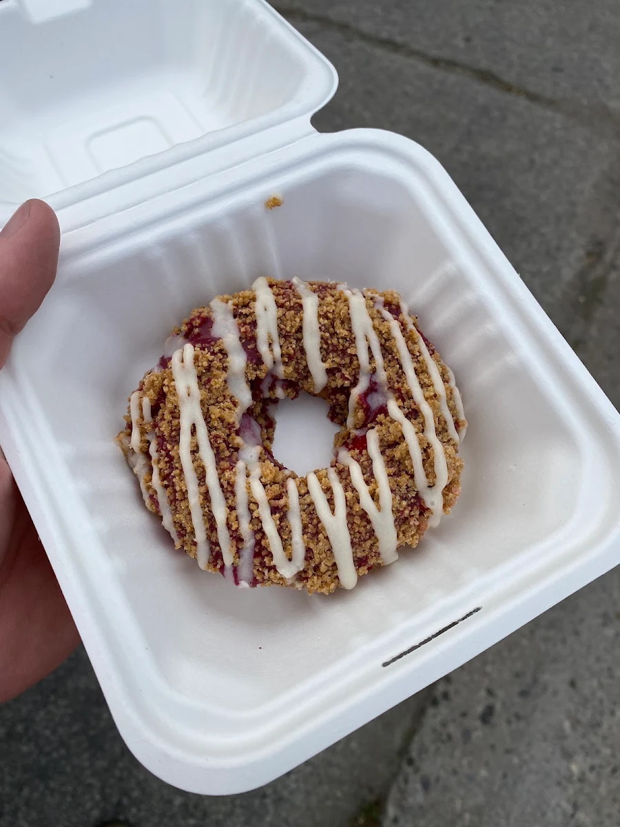 Blueberry Cheesecake Donut