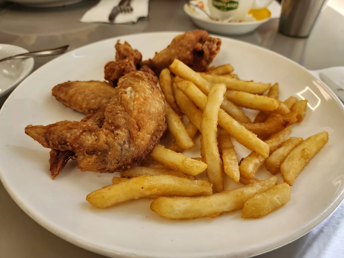 Fry Chicken and Fries