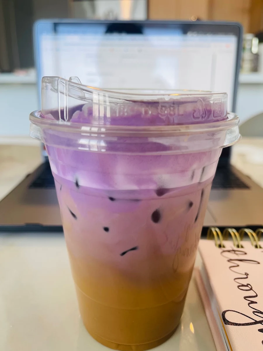 Ube Coconut Coffee