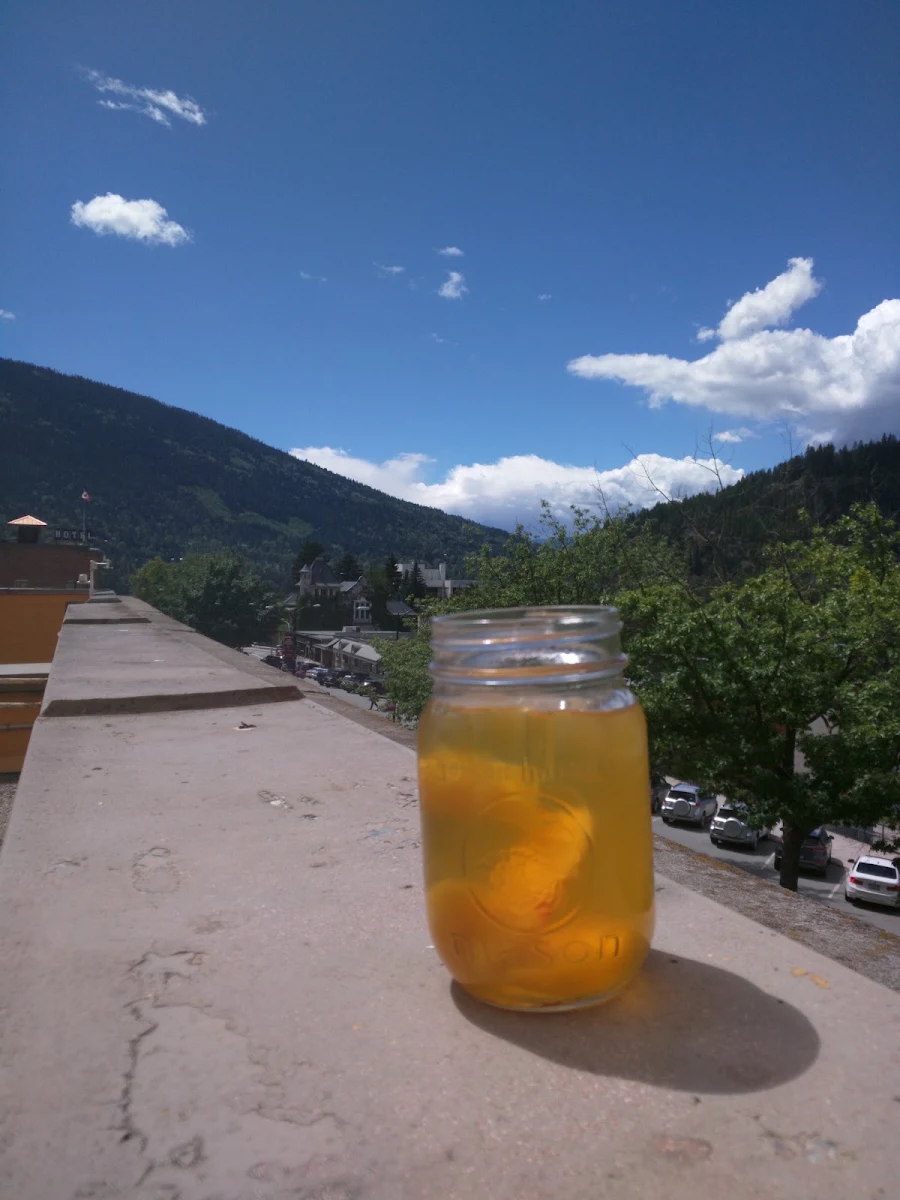 Iced Peach Green Tea