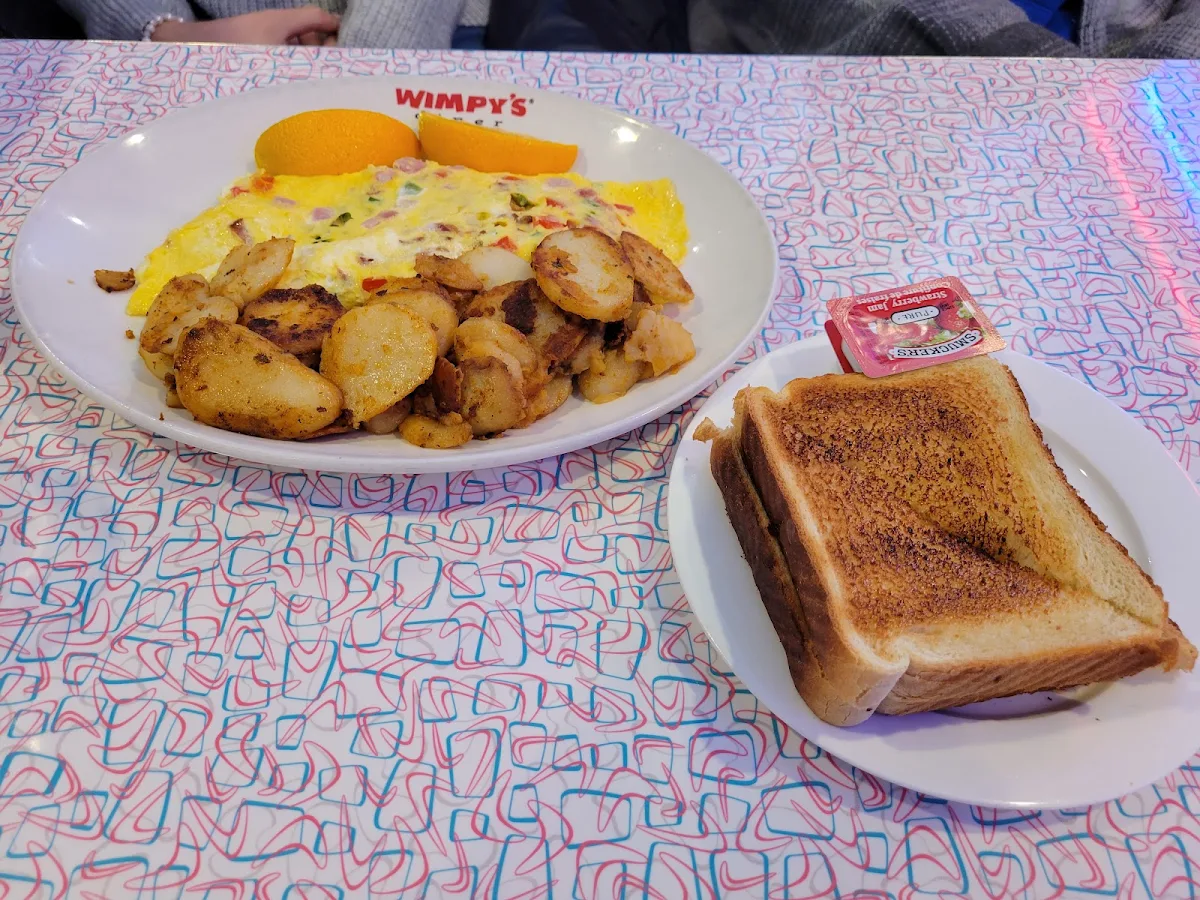 Ham and Cheese Omelette