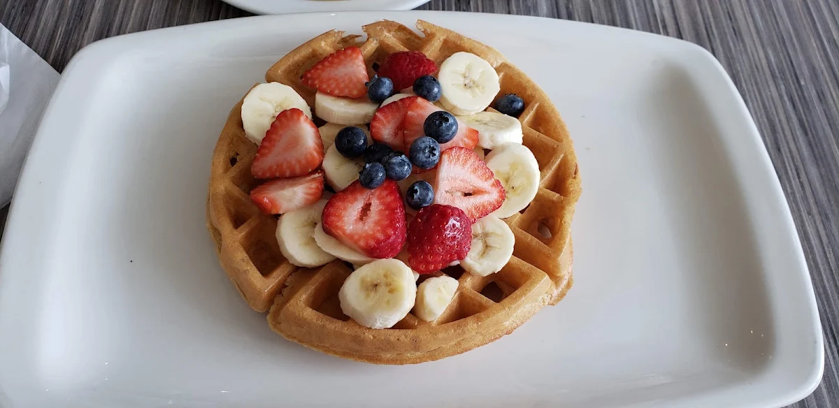 Fresh Fruit Waffle