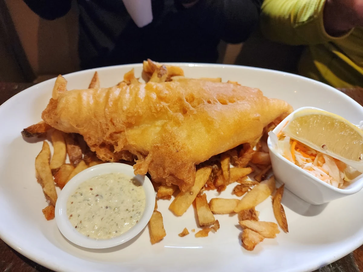 Fish and Chips and Pie with Fries