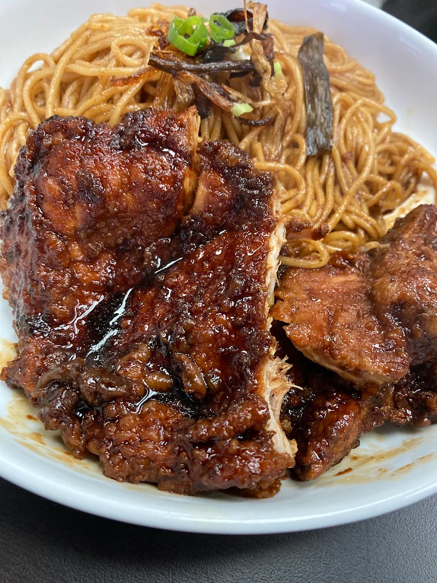 Pork Chop with Noodles