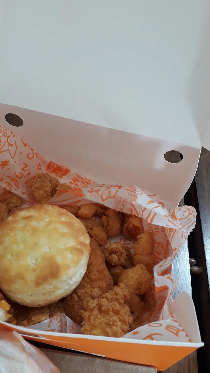 Biscuit with Butterfly Shrimp