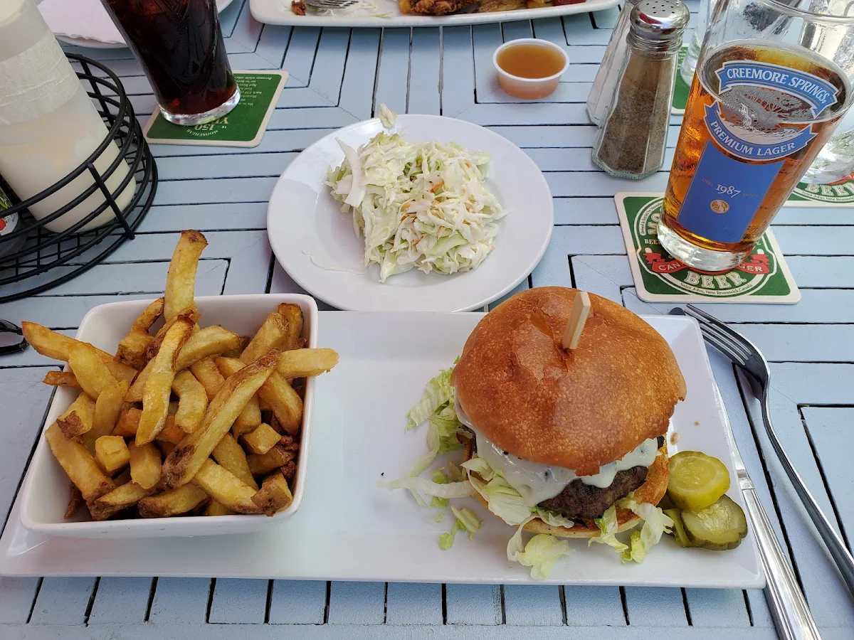 Burger and Fries