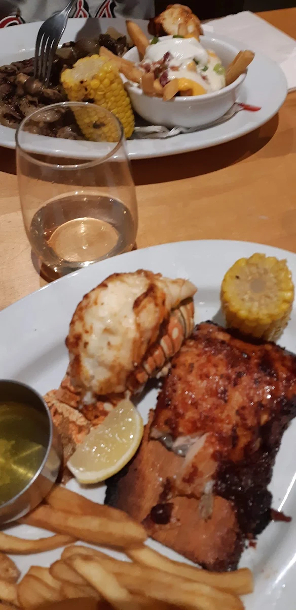 Steak and Lobster Tail