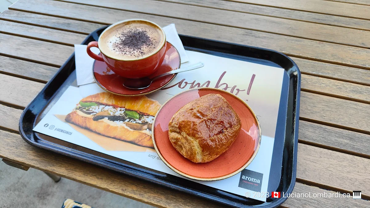 Cappuccino and Croissant