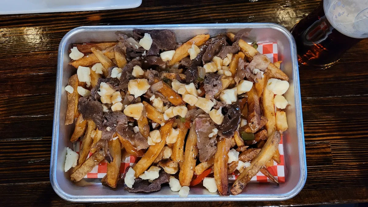 Philly Cheese Steak Poutine