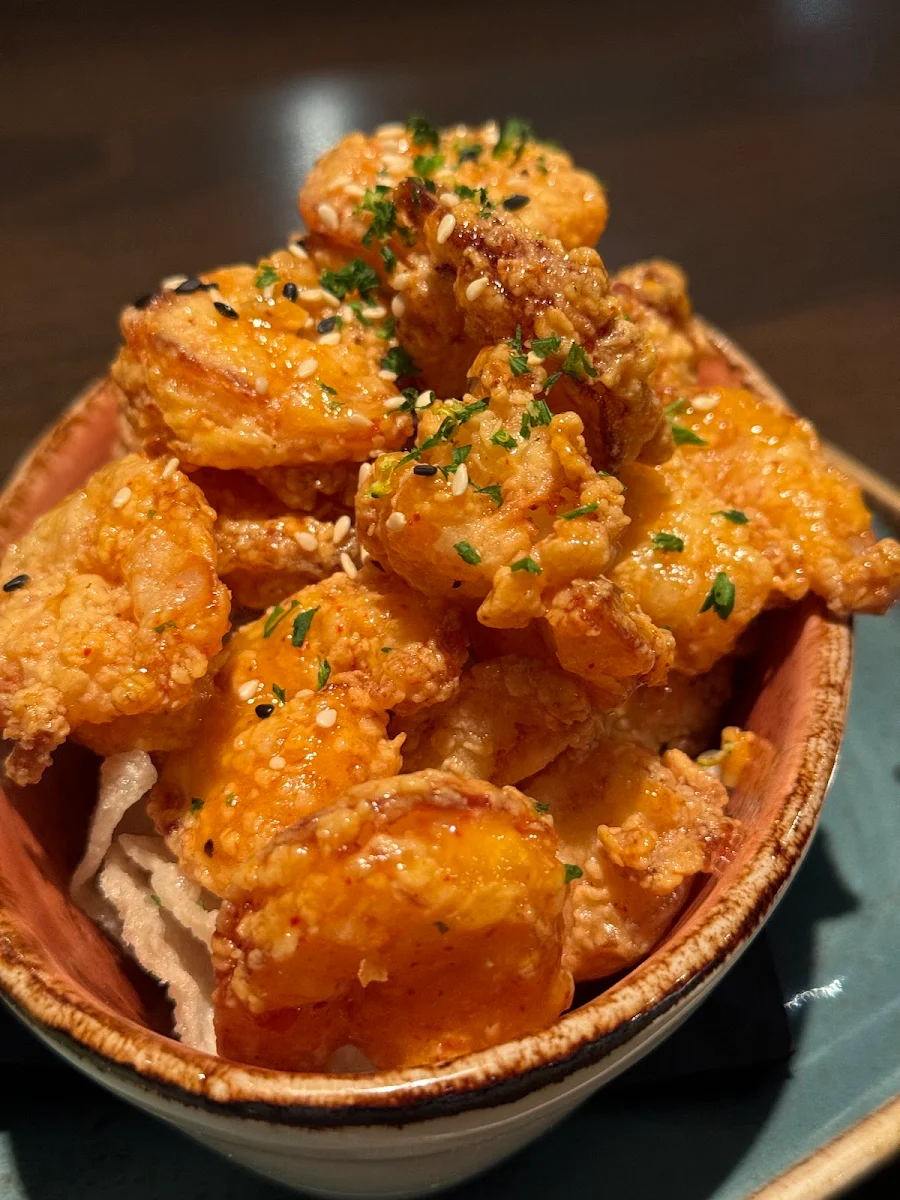 Chili Popcorn Shrimp