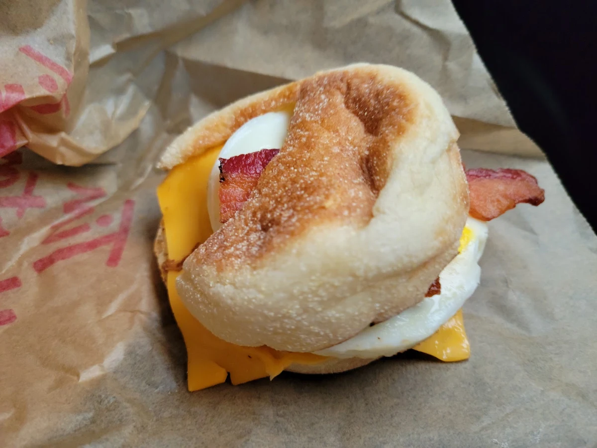 Bacon Egg and Cheese English Muffin